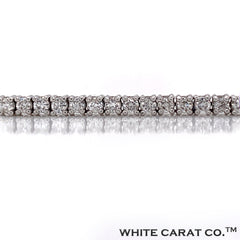 1.00 CT. Diamond Tennis Bracelet White Gold 14K - White Carat - USA & Canada